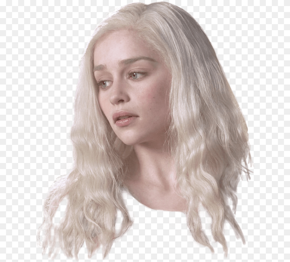 Daenerys Art Magique Emilia Clarke Game Of Thrones Daenerys Close Up, Adult, Blonde, Female, Hair Free Png