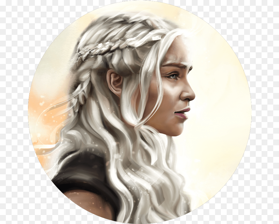 Daenerys Mother Of Dragons Digital Art, Portrait, Photography, Face, Person Free Png Download