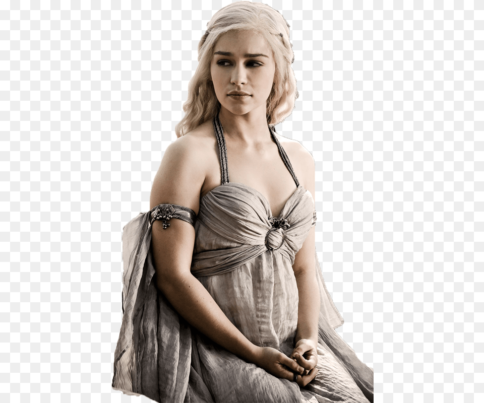 Daenerys Targaryen Game Of Thrones Daenerys, Adult, Person, Hair, Gown Free Transparent Png