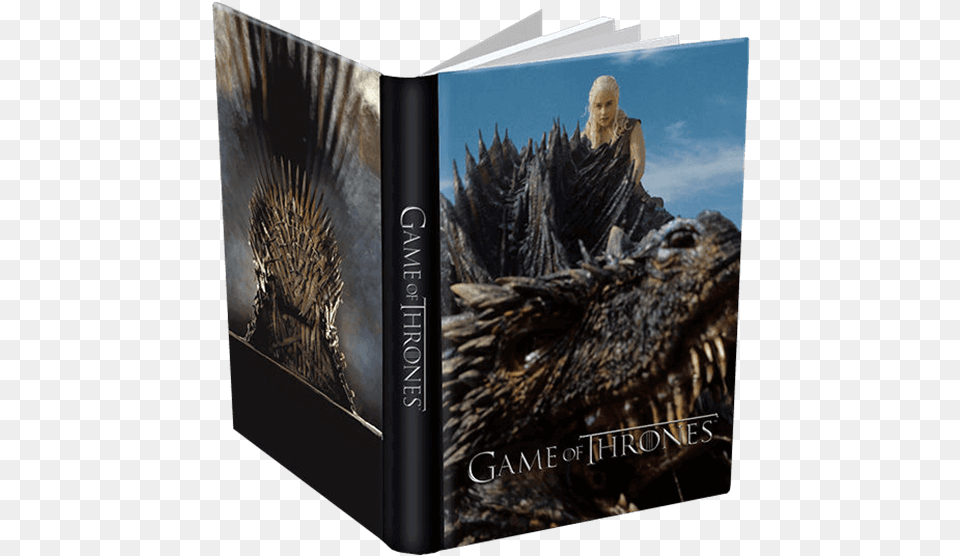 Daenerys Targaryen Mother Of Dragons Journal Game Of Thrones Journal Daenerys And Drogon, Adult, Book, Female, Person Free Png