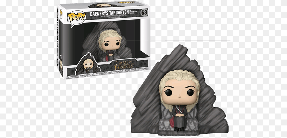 Daenerys Targaryen Pop Funko Throne, Baby, Person, Book, Comics Png Image