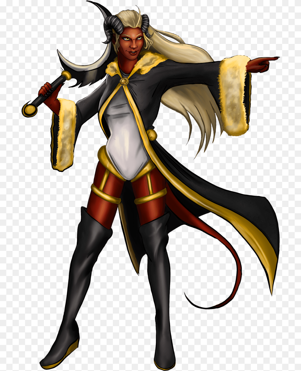 Daestra Warlock Cartoon, Adult, Person, Woman, Female Free Transparent Png