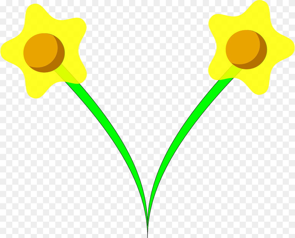 Daffodil Clipart, Flower, Plant, Petal, Smoke Pipe Free Png