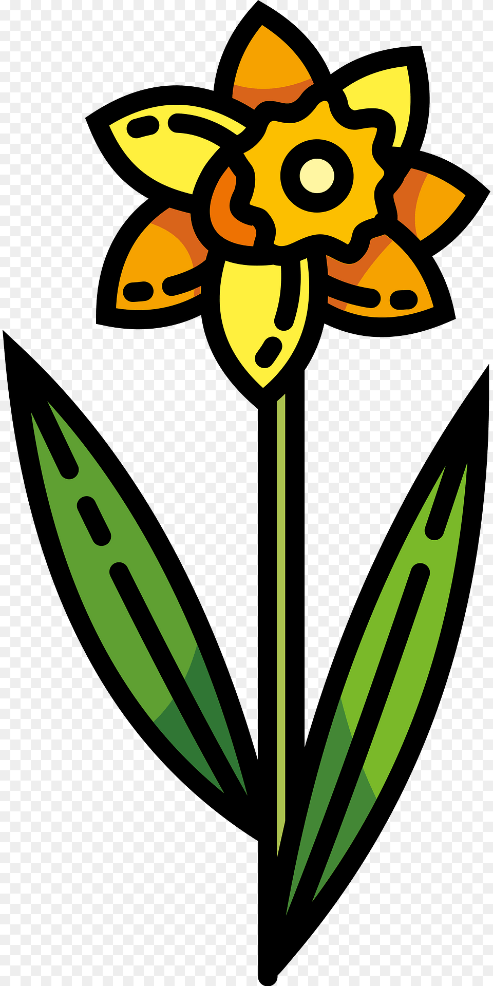 Daffodil Clipart, Flower, Plant Free Transparent Png