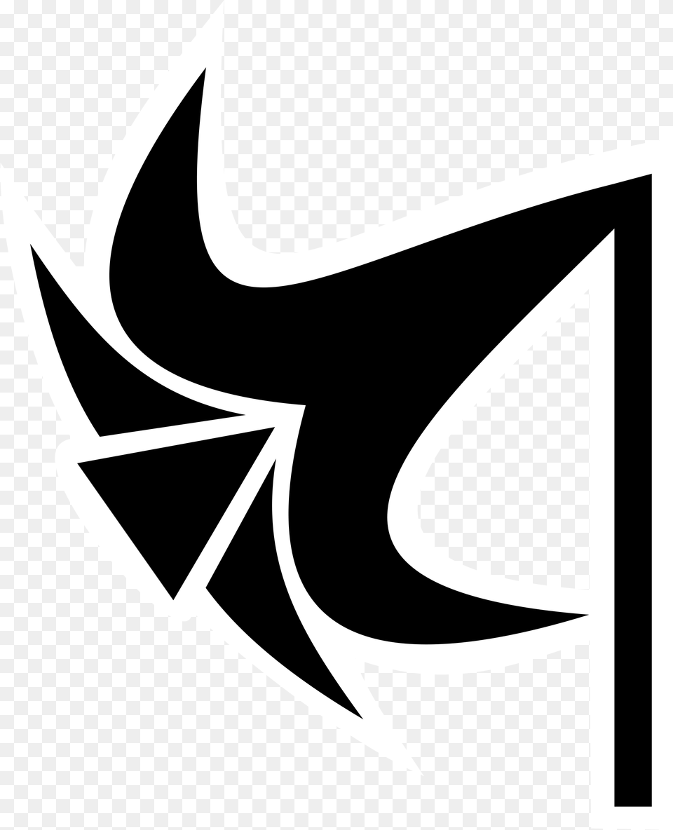 Daffodil Clipart Svg Tenth Squad Bleach Logo, Emblem, Symbol, Animal, Fish Png Image