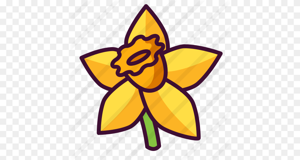Daffodil Happy, Flower, Plant, Animal, Fish Png