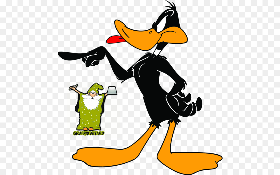 Daffy Duck, Clothing, Hat, Cartoon, Person Png Image