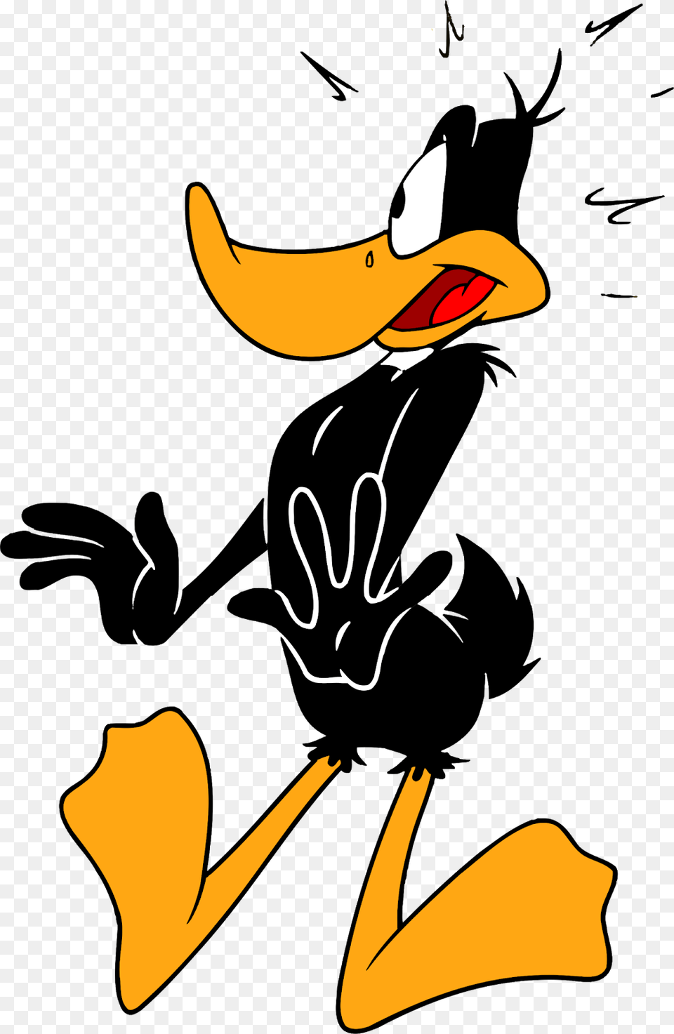 Daffy Duck Cartoon Character Daffy Duck Characters Daffy Duck Pregnant, Animal, Beak, Bird, Smoke Pipe Free Png Download