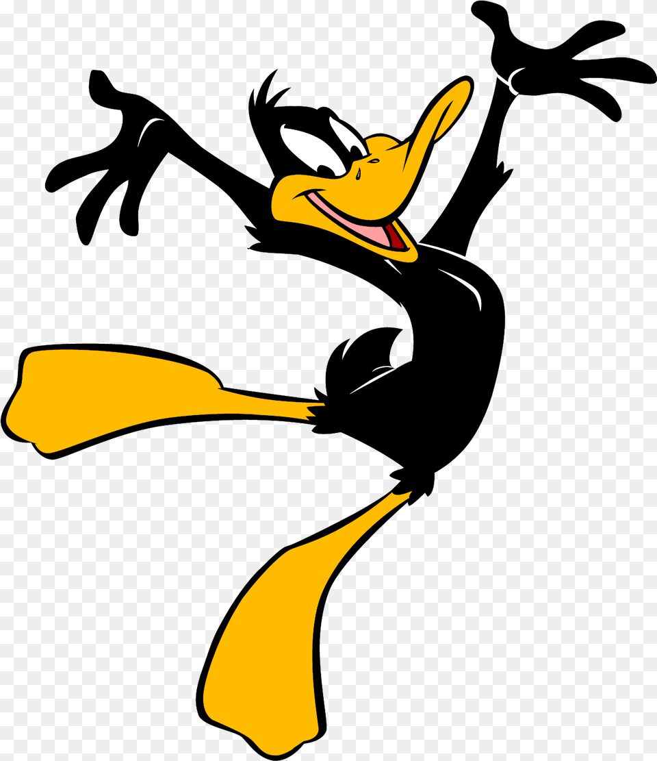 Daffy Duck Transparent Background, Cartoon, Animal, Bird Free Png Download