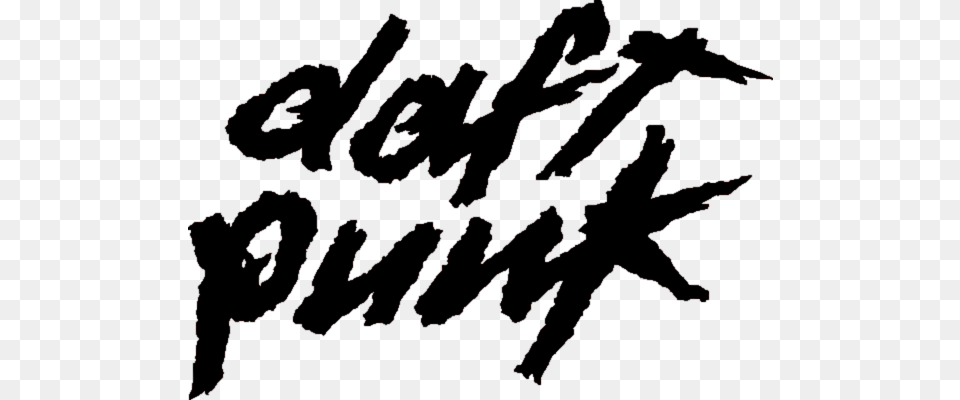 Daft Punk Logo B Daft Punk Logo, Text, Handwriting, Outdoors Png Image