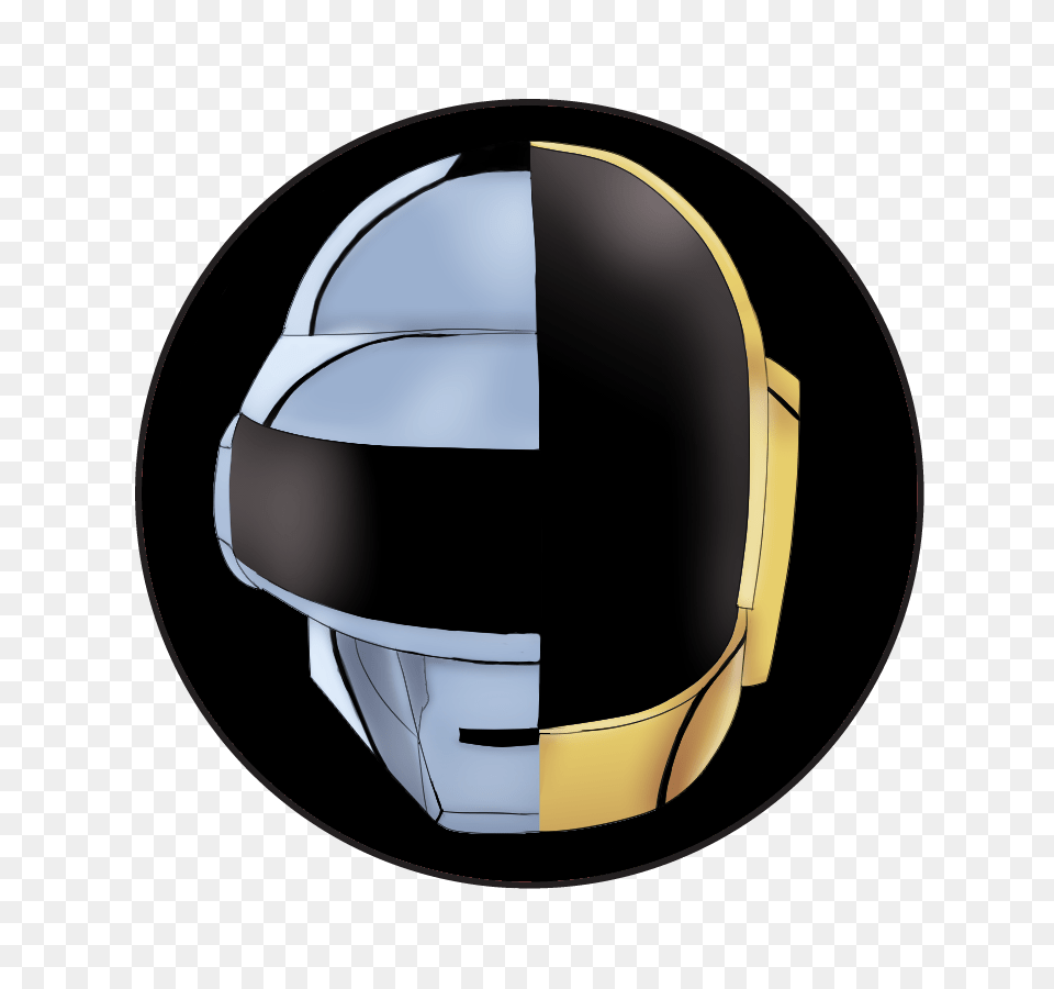 Daft Punk On A Or Pin Back Button, Helmet, Crash Helmet, Photography, Clothing Png Image