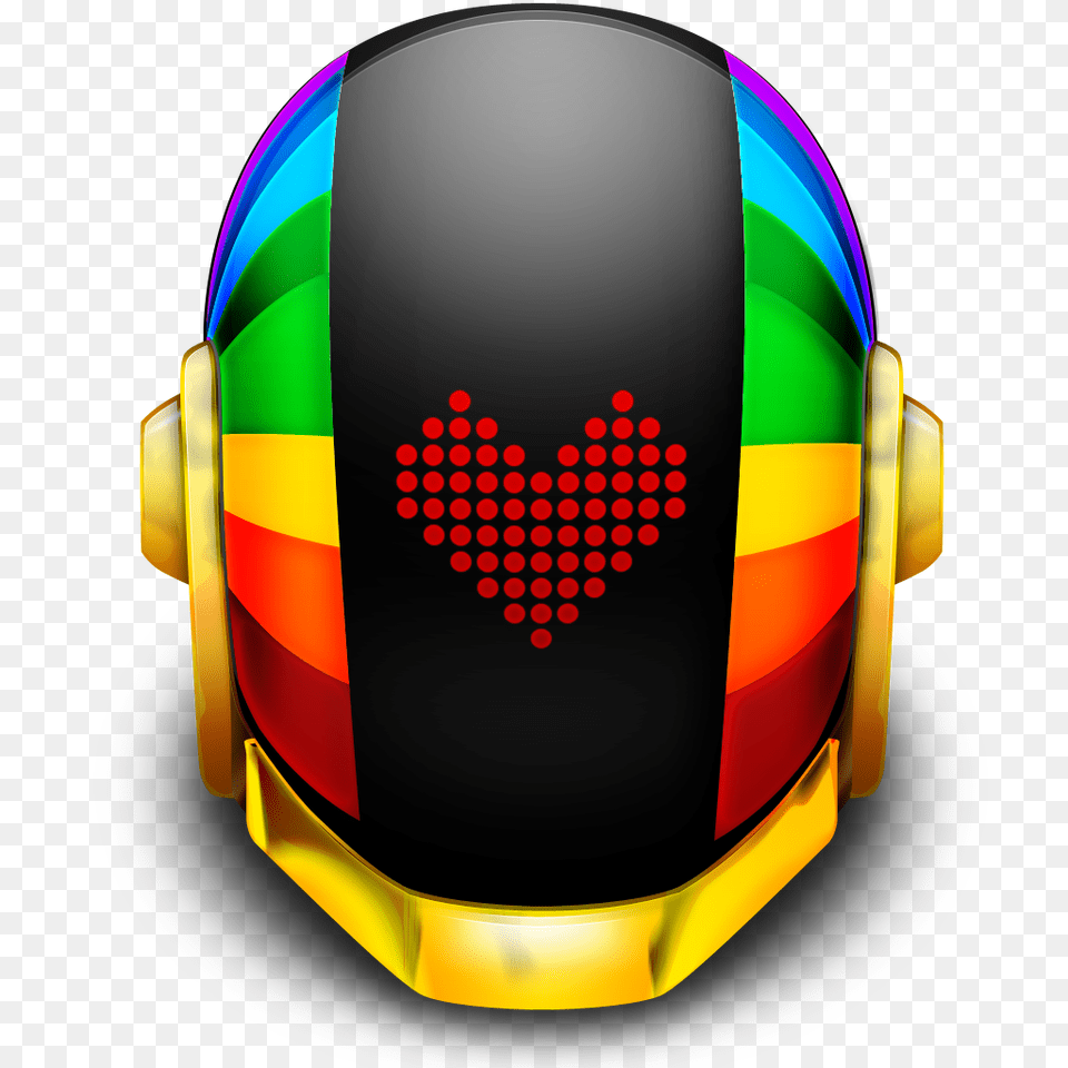 Daft Punk Transparent Arts, Clothing, Helmet, Hardhat, Electronics Png Image