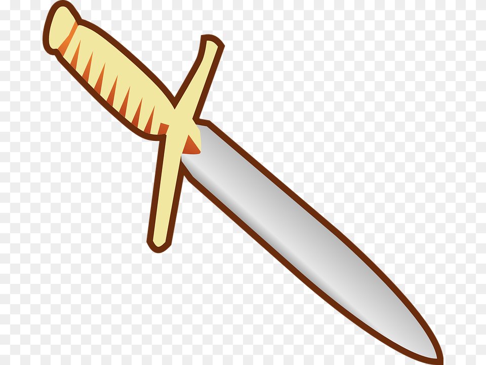 Dagger Clipart Old Knife, Blade, Weapon Free Png