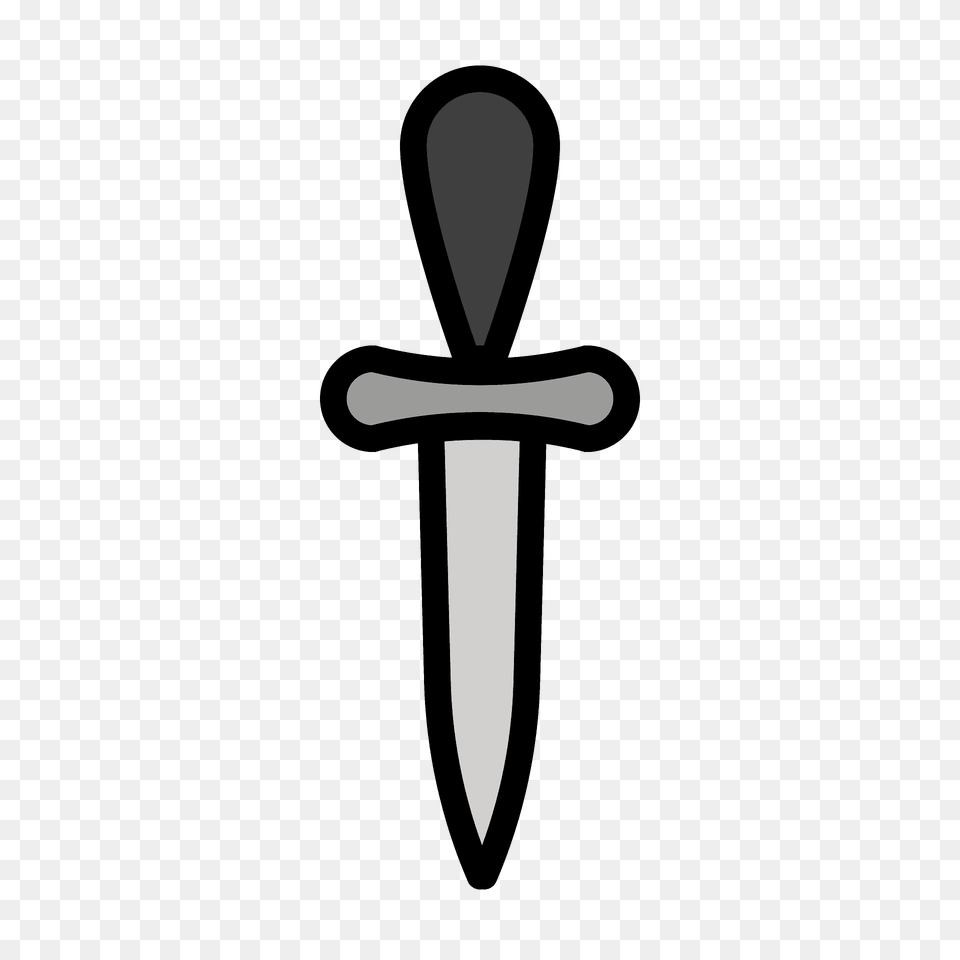 Dagger Emoji Clipart, Blade, Knife, Weapon, Sword Png