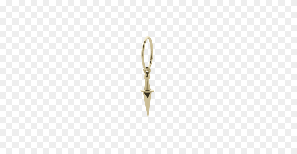 Dagger Endless Hoop Earring Single Meadowlark Jewellery, Weapon, Blade, Knife Free Png Download