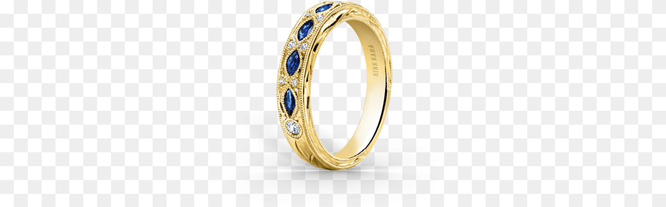 Dahlia 18k Yellow Gold Ladies Wedding Band Marquise Blue Sapphire Amp Round Cz 14k Gold Plated, Accessories, Jewelry, Gemstone, Locket Png