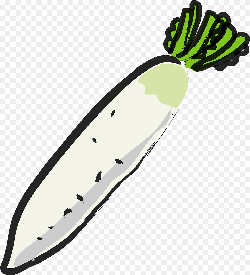 Daikon Root Vegetable Clipart, Food, Plant, Produce, Radish Png