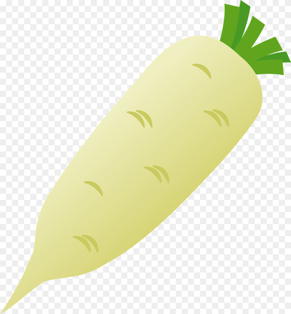 Daikon Vegetable Clipart, Produce, Food, Radish, Plant Free Png