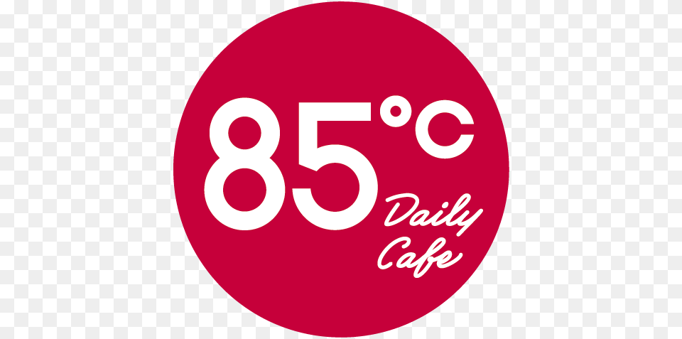 Daily Cafe 85 C, Symbol, Number, Text, Disk Png Image