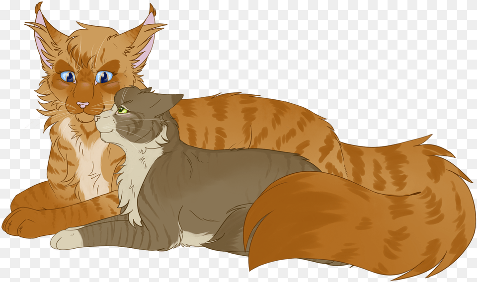 Daily Cats On Tumblr Mothwing X Leafpool, Animal, Cat, Mammal, Pet Png