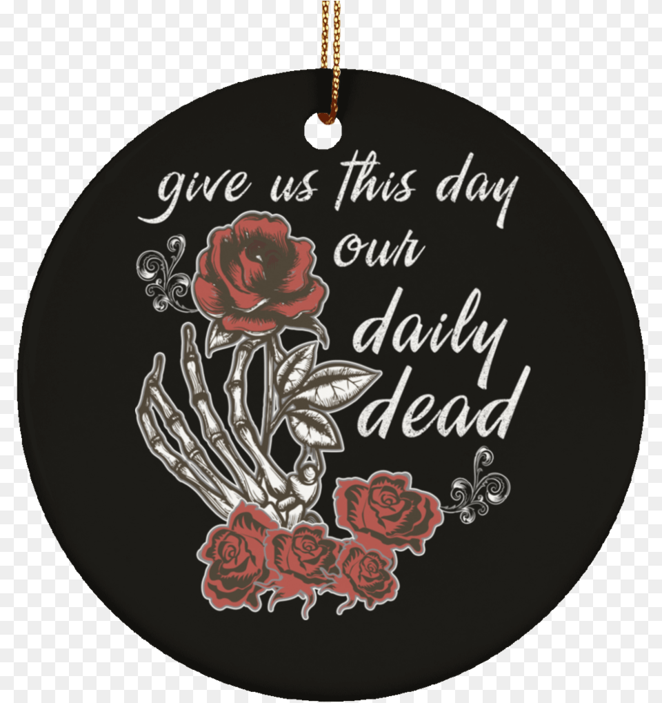 Daily Dead Rose Ceramic Circle Tree Ornament Calligraphy, Accessories, Flower, Plant, Jewelry Png Image