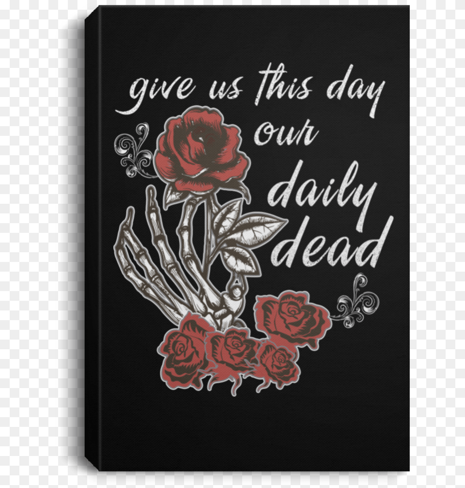Daily Dead Rose Portrait Canvas Christmas Card, Plant, Mail, Greeting Card, Flower Png
