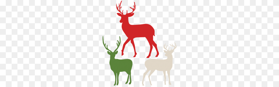 Daily Freebie Reindeer Silhouettes, Animal, Deer, Elk, Mammal Free Png Download