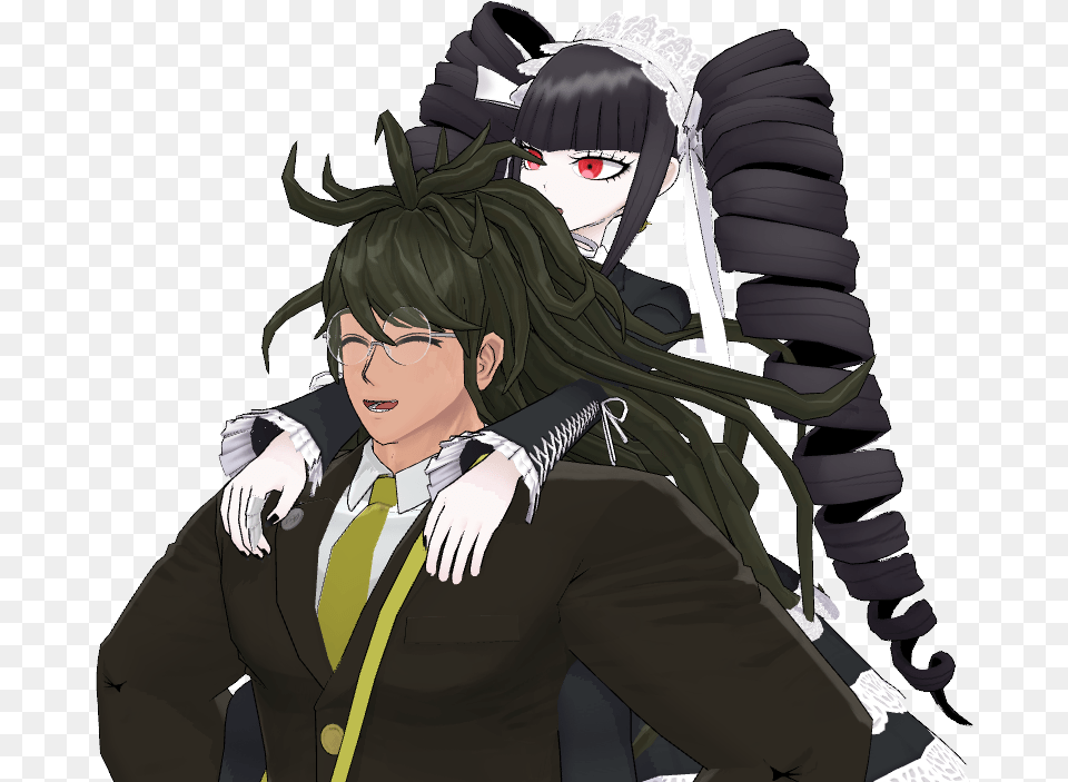 Daily Gonta Giving A Cute Girl From Every Main Game, Publication, Book, Comics, Person Png Image