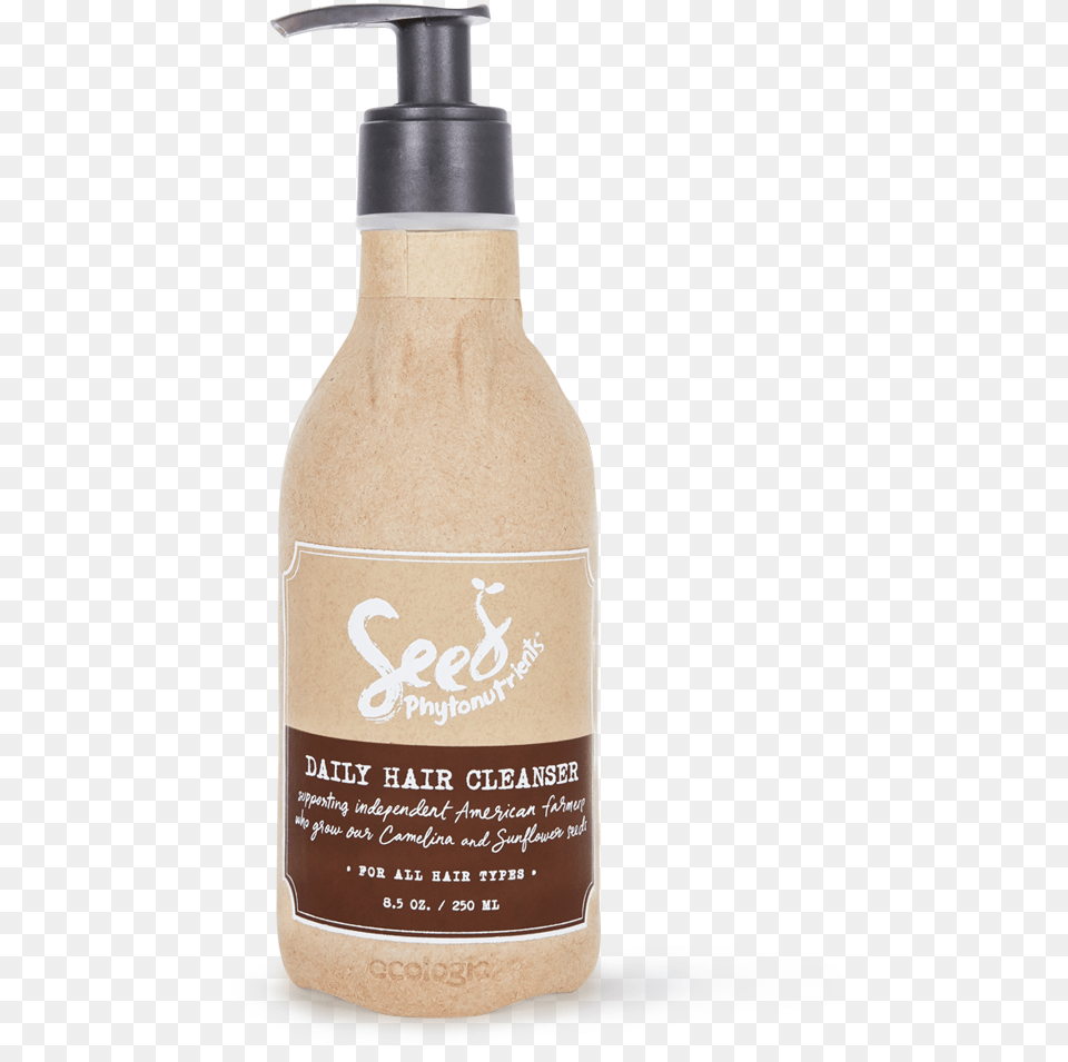 Daily Hair Cleanser Shampoo Seed Phytonutrients, Bottle, Lotion Png Image