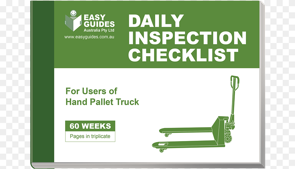 Daily Inspection Checklist Books Order Checklist Books Pallet Jack Daily Checklist, Advertisement, Poster, Device, Grass Png Image