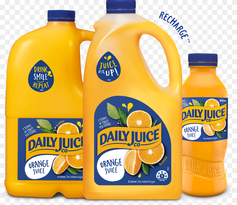 Daily Juice Orange Juice, Beverage, Orange Juice, Citrus Fruit, Food Png Image