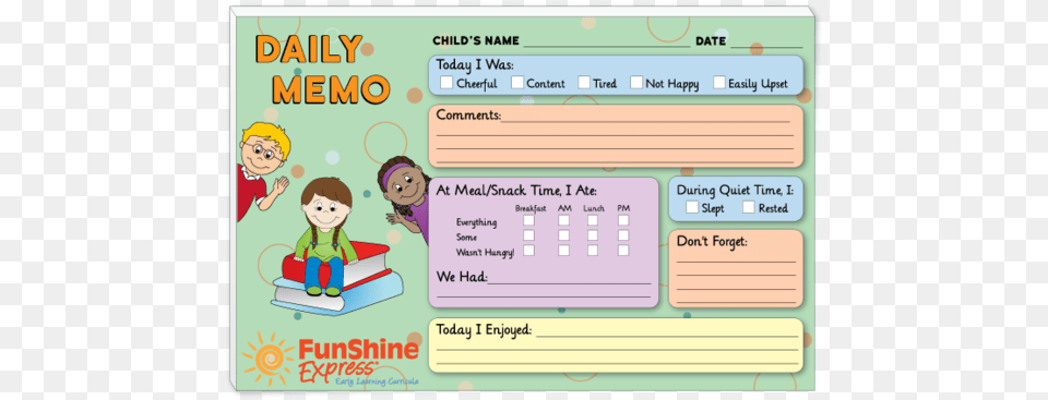 Daily Memo Parent Note Pad Horizontal, Text, Person, Baby, Face Free Png