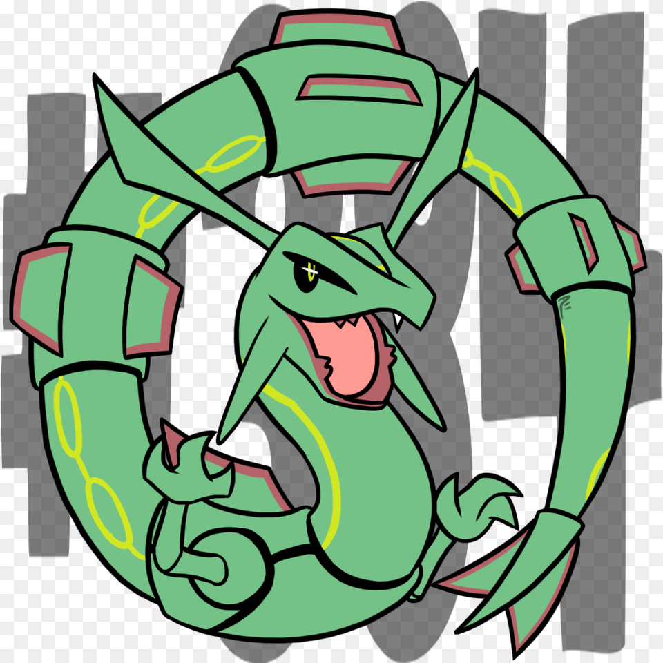 Daily Pokemon 384 Rayquaza Pokemon Clip Art, Recycling Symbol, Symbol, Ammunition, Grenade Png Image