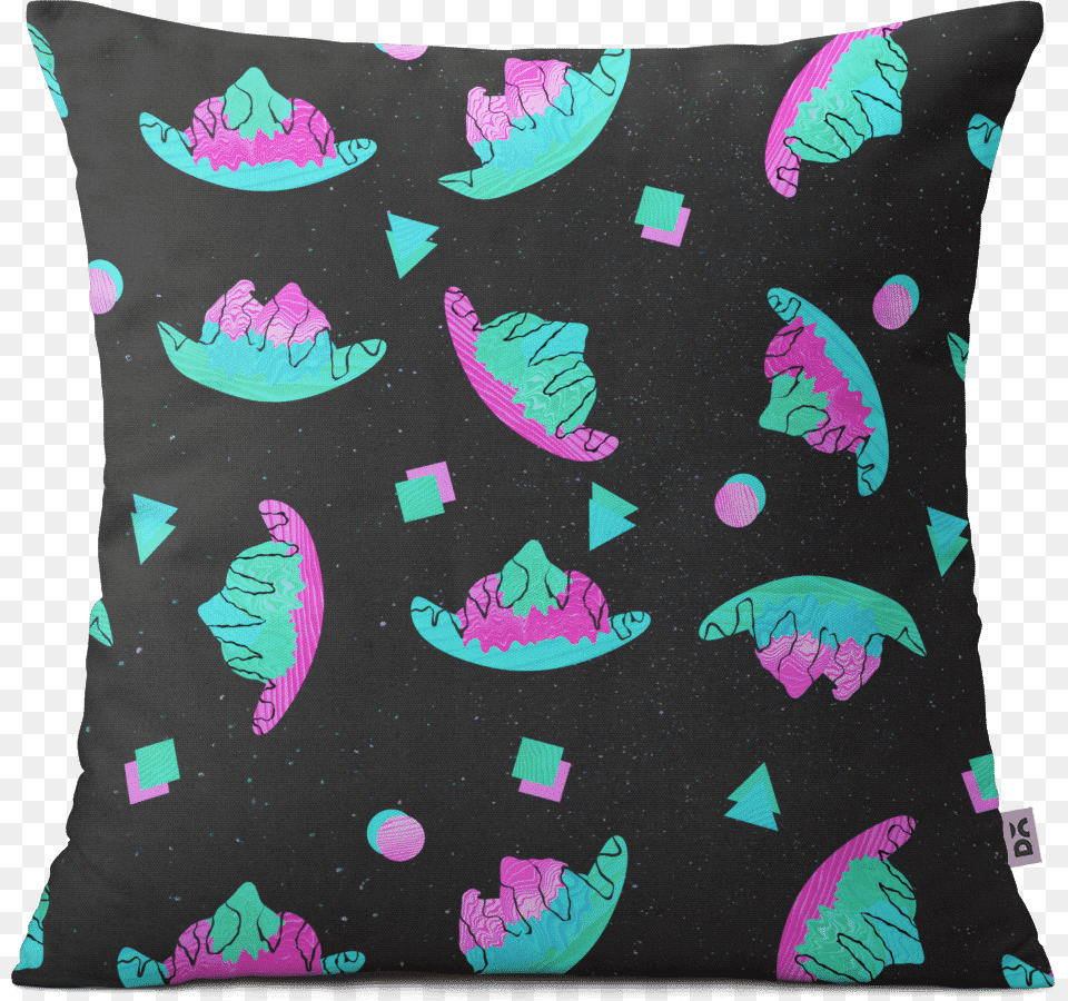 Dailyobjects Interstellar Banana Split 12quot Cushion Cushion, Home Decor, Pillow, Baby, Person Free Png