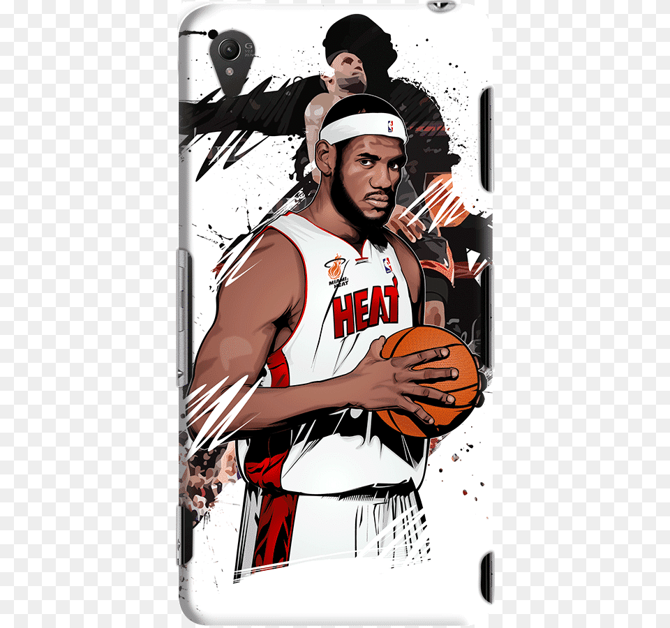 Dailyobjects Lebron James Case For Sony Xperia Z3 Buy Coque Telephone Samsung Galaxy S7 Basket, Person, People, Adult, Man Png Image