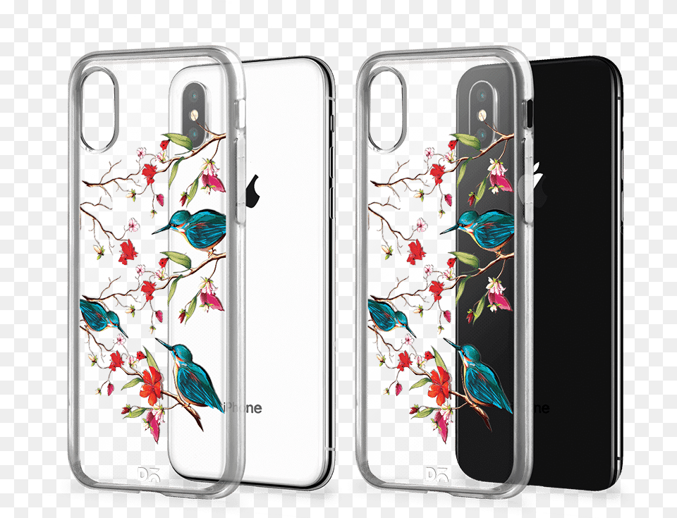 Dailyobjects Melody Birds Classic Clear Case Cover For Iphone X Iphone, Electronics, Mobile Phone, Phone, Animal Free Png