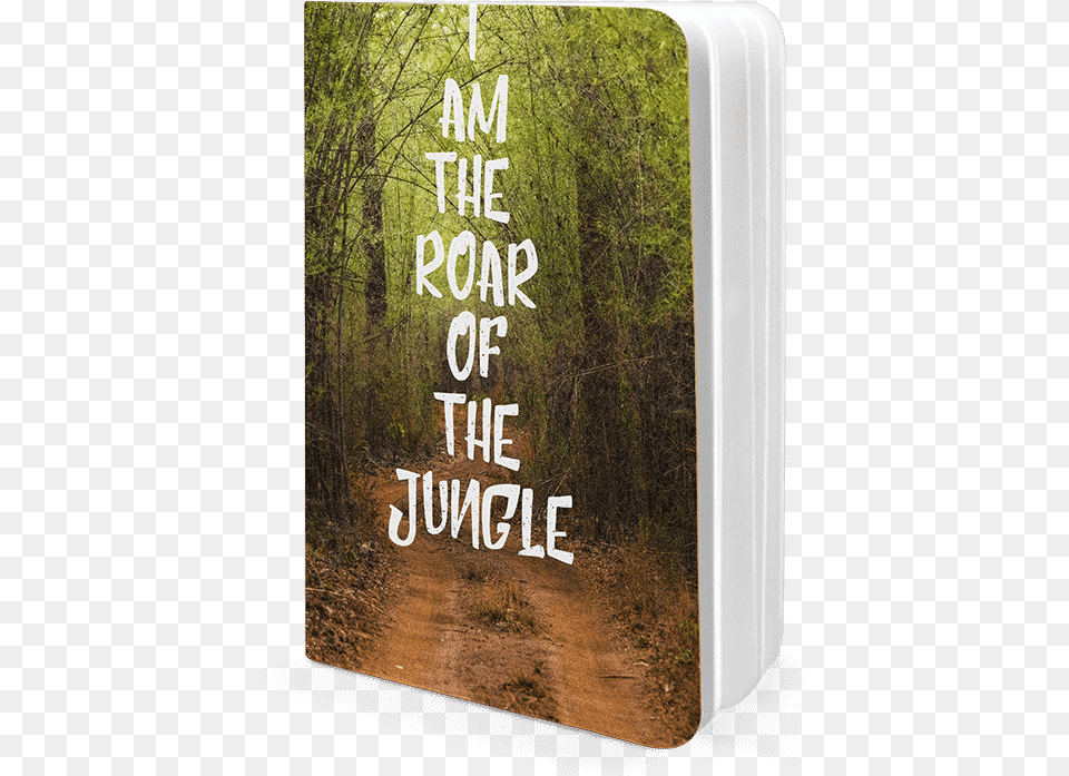 Dailyobjects Roar Of The Jungle A5 Notebook Plain Buy Book Cover, Soil, Publication, Path, Outdoors Free Transparent Png