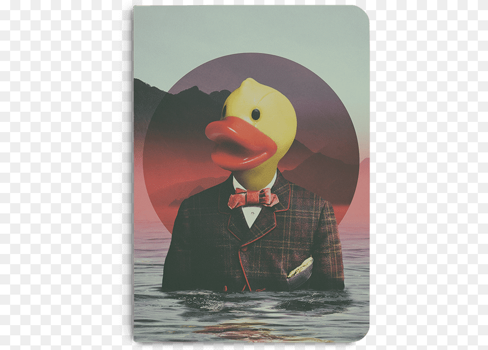 Dailyobjects Rubber Ducky Pill A5 Notebook Plain Buy Fantasie Amp Mischwesen Enten Pop Art Grukarten, Accessories, Formal Wear, Tie, Person Free Transparent Png