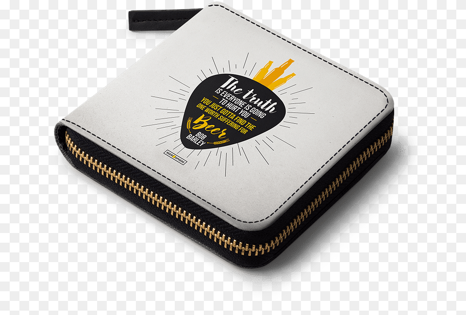 Dailyobjects Truth Is Beer Zip Wallet Wallet, Computer Hardware, Electronics, Hardware, Computer Free Transparent Png