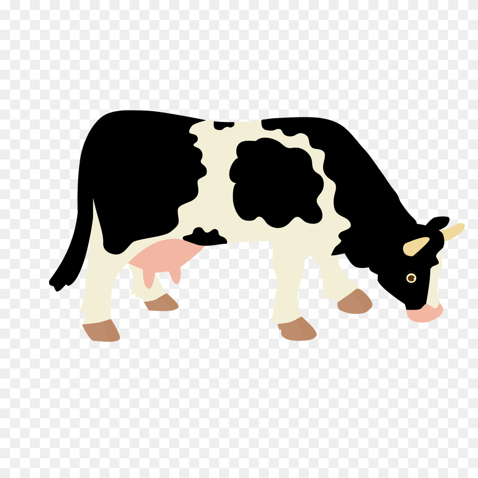 Dairy Clipart Vector, Animal, Cattle, Cow, Dairy Cow Png Image