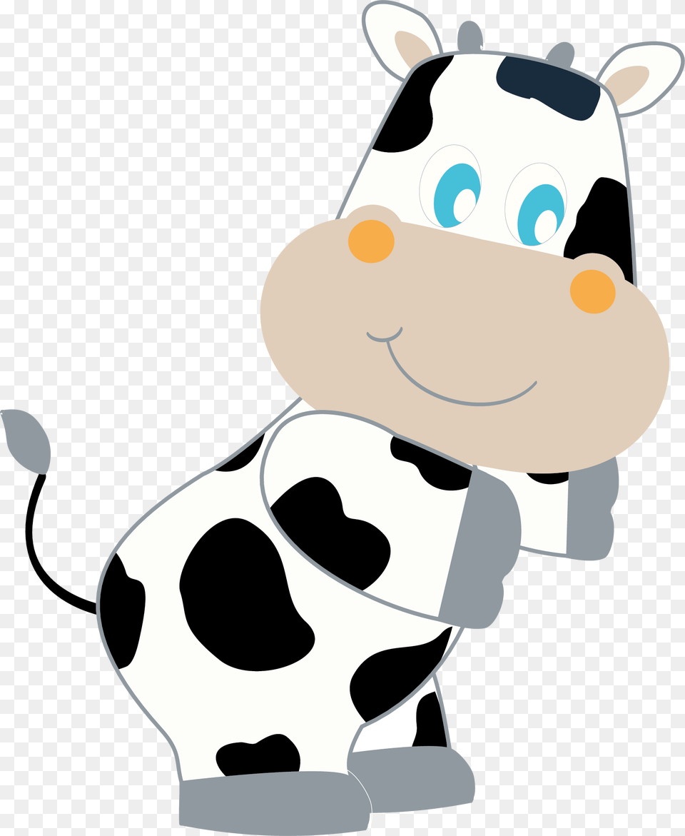 Dairy Clipart Vector, Animal, Cattle, Cow, Dairy Cow Free Png