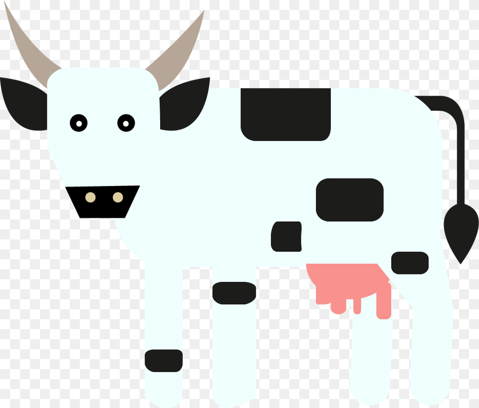 Dairy Cow, Animal, Cattle, Livestock, Mammal Free Png Download