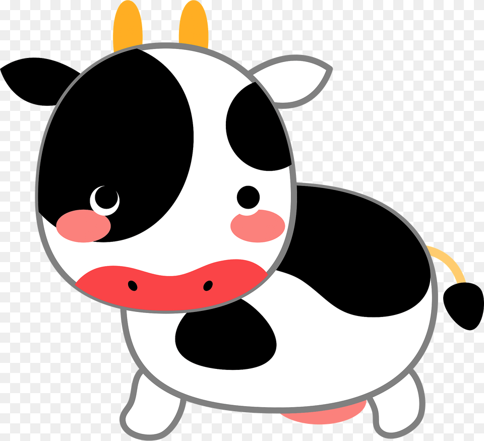 Dairy Cow Clipart, Animal, Mammal, Livestock, Cattle Free Png