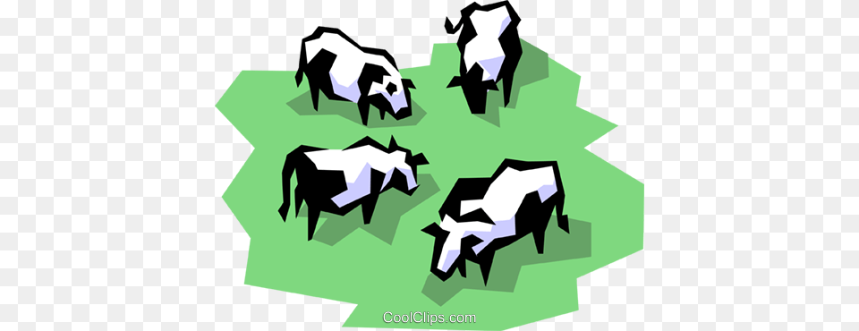 Dairy Cows Royalty Free Vector Clip Art Illustration, Livestock, Animal, Cattle, Mammal Png