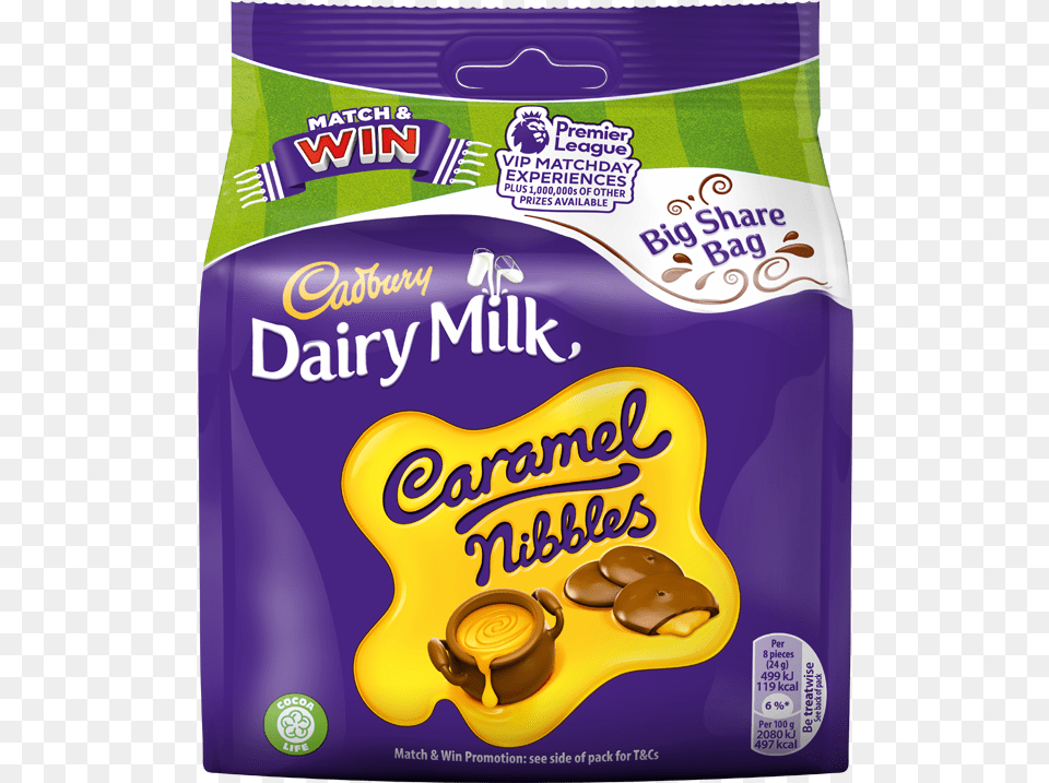 Dairy Milk Caramel Nibbles, Food, Sweets, Beverage, Coffee Png Image