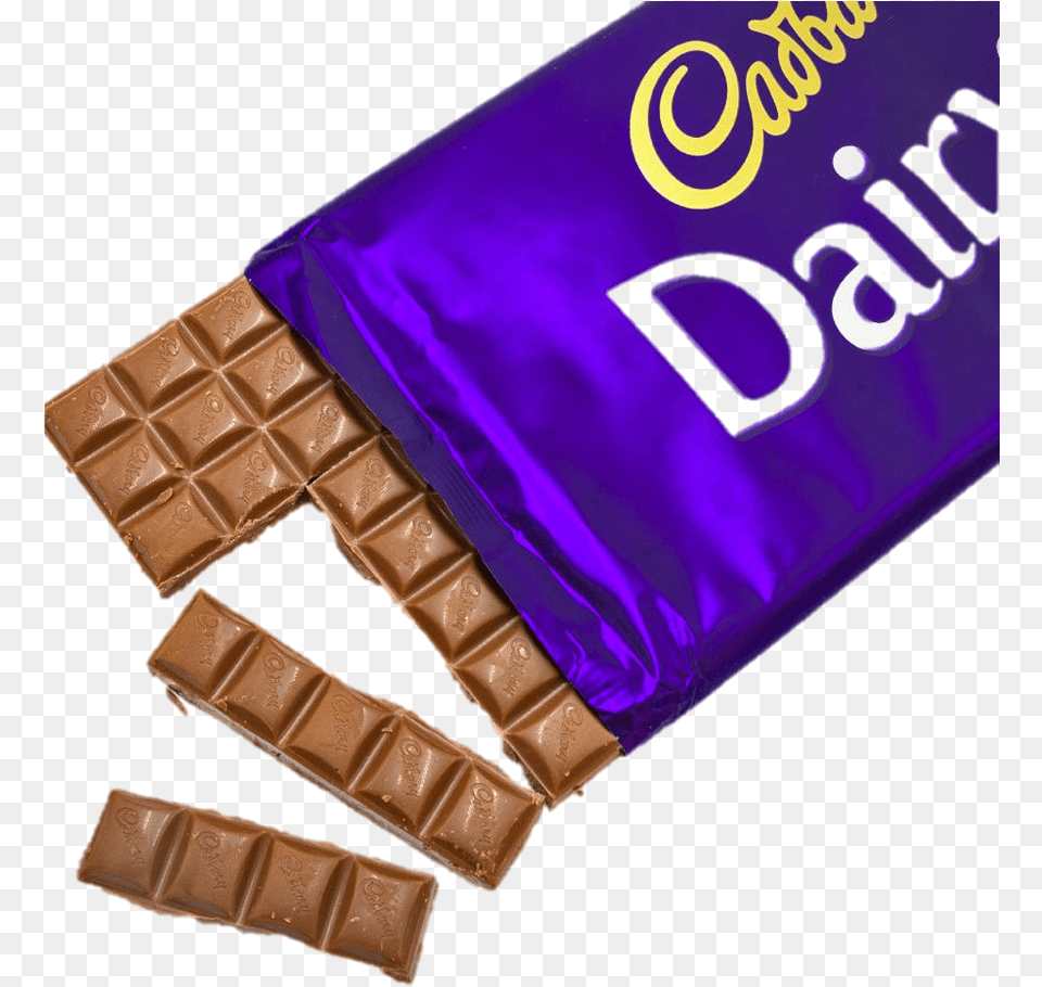 Dairy Milk Chocolate, Food, Dessert, Sweets Free Transparent Png