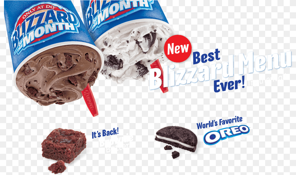 Dairy Queen Go Lakewood Best Blizzard, Cream, Dessert, Food, Ice Cream Free Png