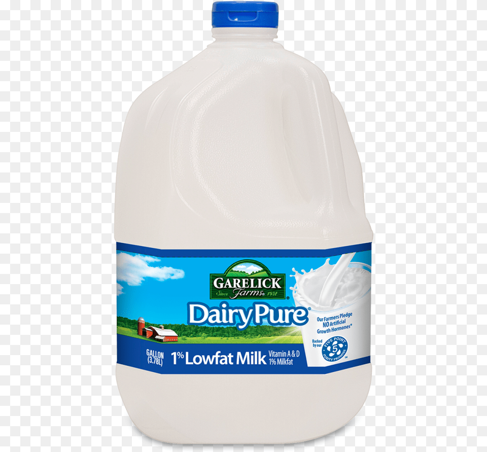 Dairypure 1 Lowfat Milk, Beverage Free Png Download
