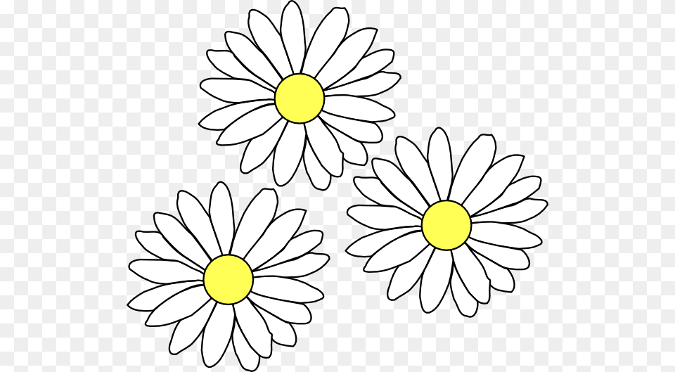 Daisies Clip Art At Clker Daisy Clip Art, Flower, Plant Free Png Download