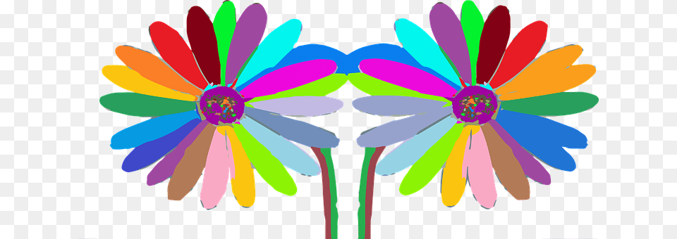 Daisy Art, Flower, Graphics, Plant Free Png Download